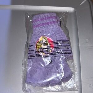 Disney Tangled Rapunzel & Pascal Fingerless Gloves